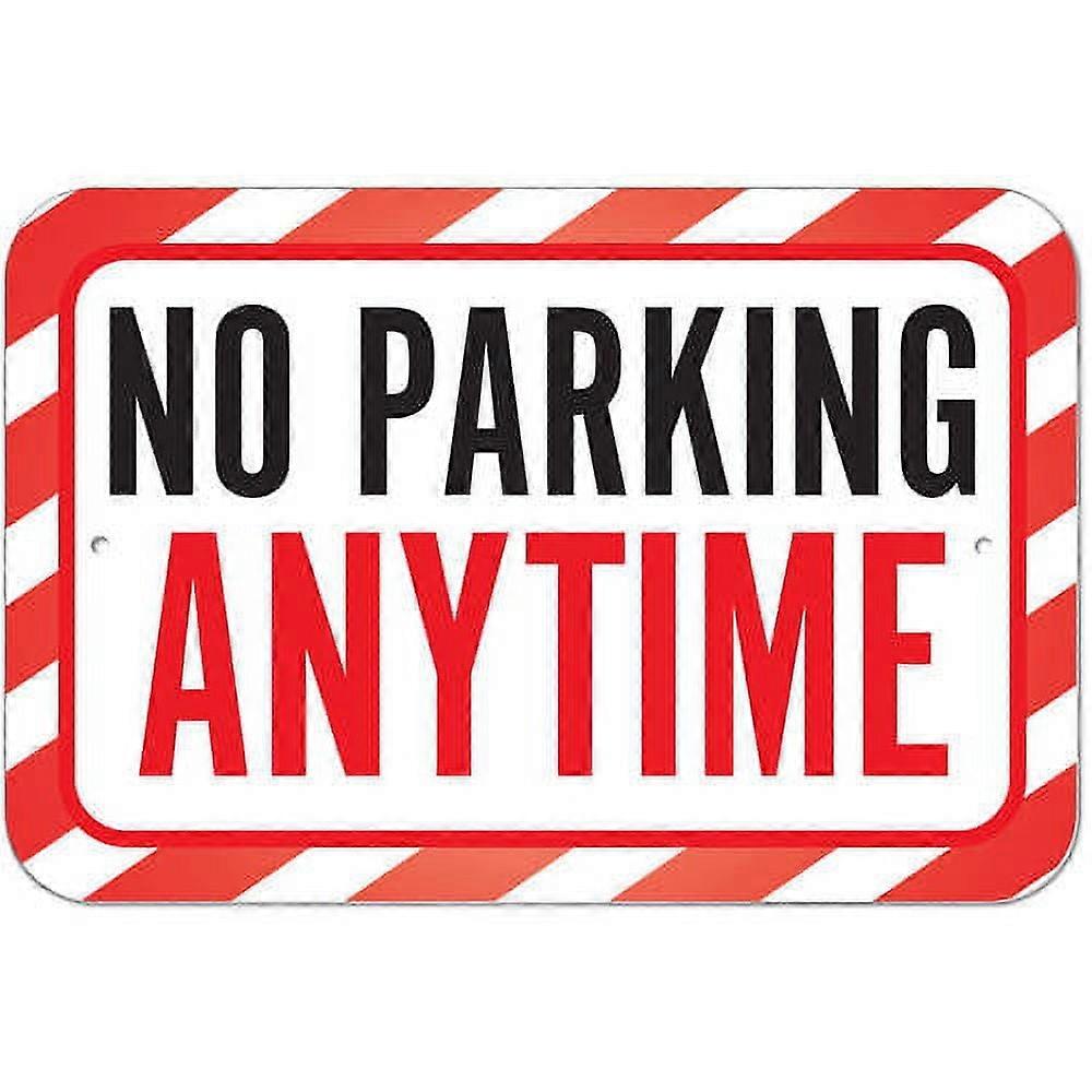 No Parking Anytime Sign