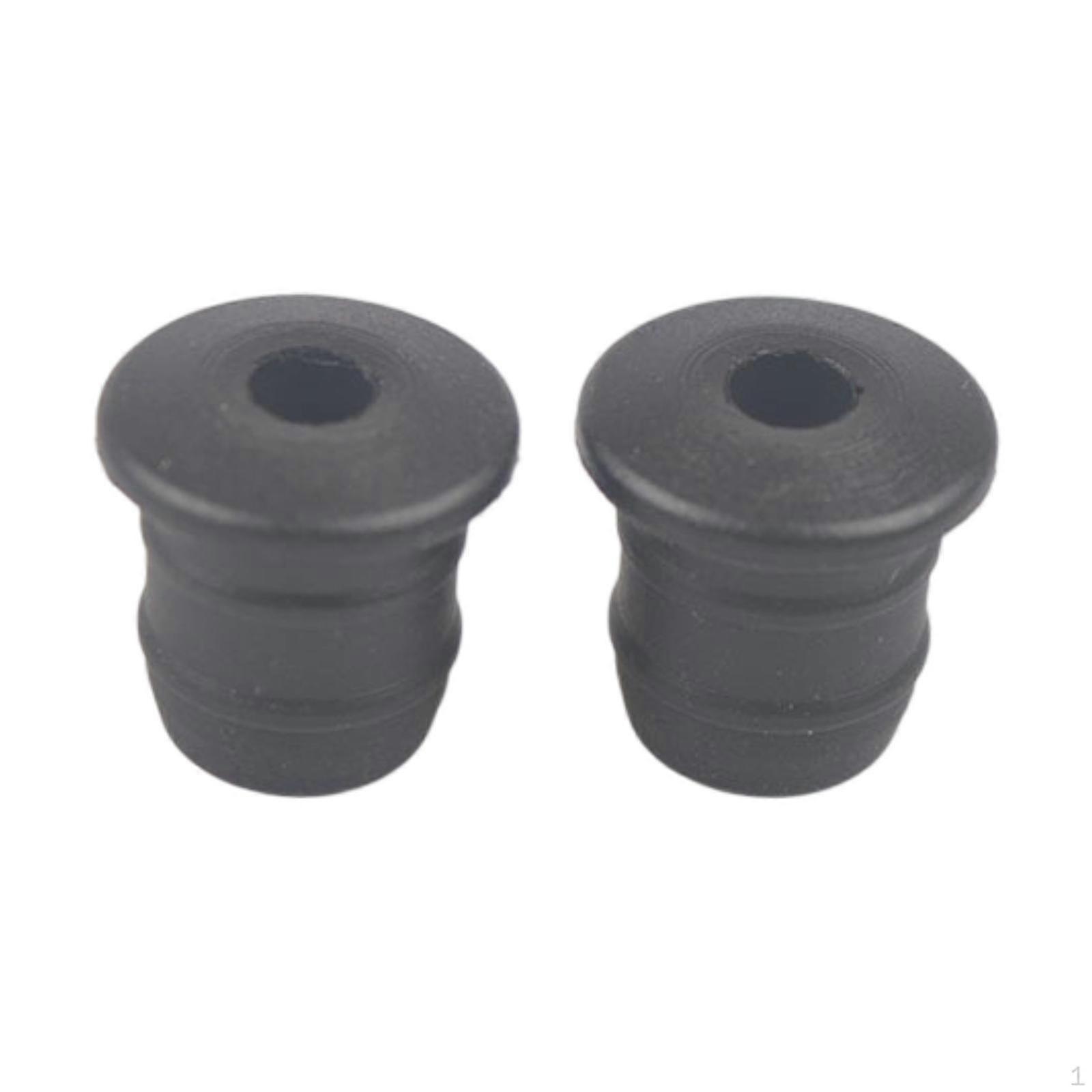 2pcs Front/Rear Derailleur Rubber Plugs, Replacement for Cycling Riding