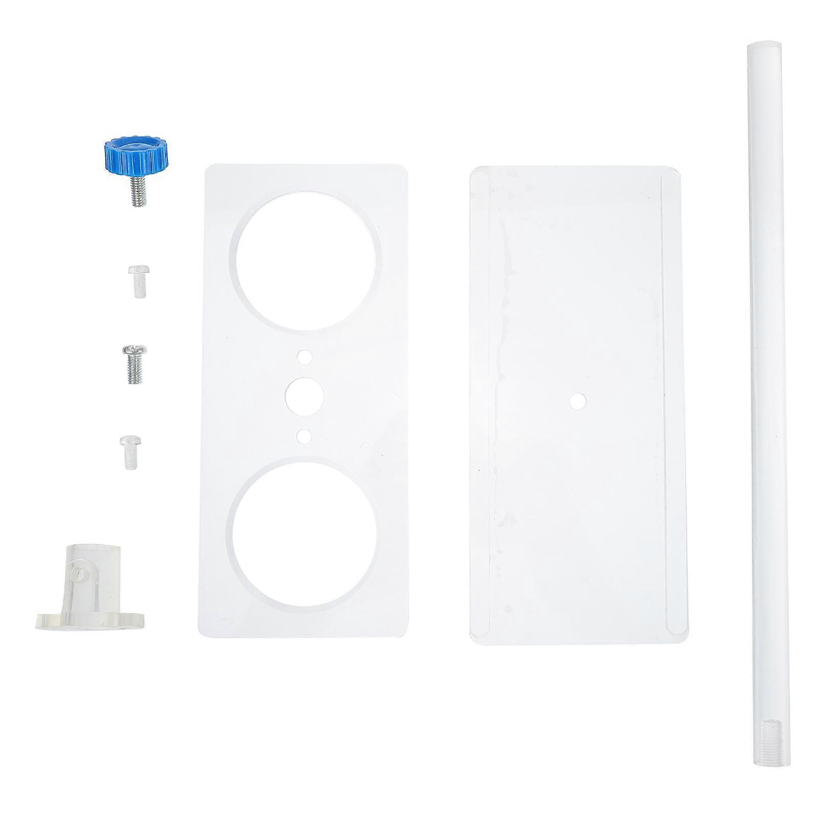 Acrylic Funnel Stand 2-Hole Funnel Holder for Labs Practical Support