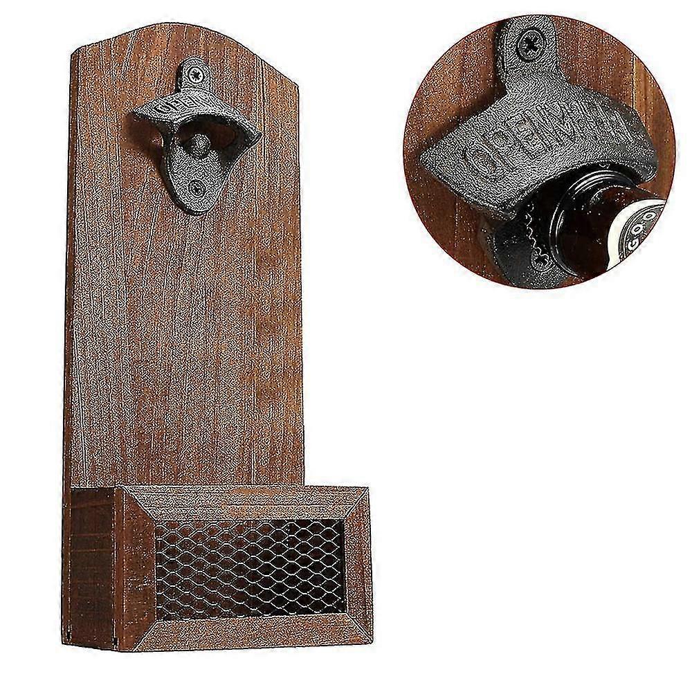Flaskeåbner væg montering - Ølåbner Wall Bottle Opener Wall