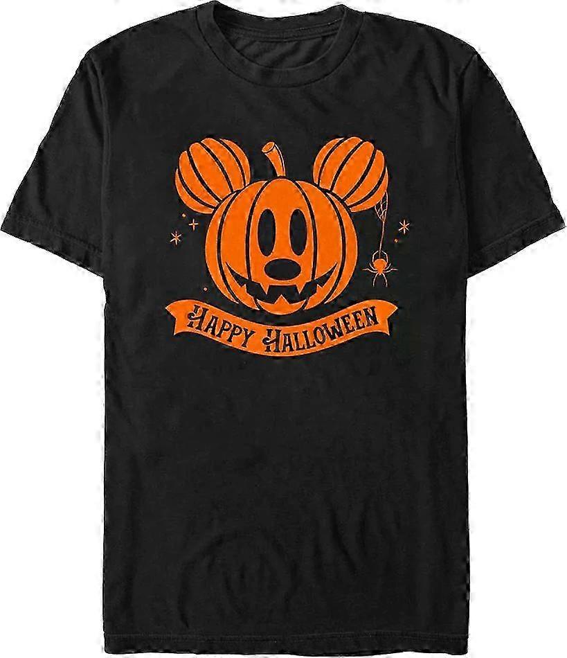 Mickey Mouse Halloween Jack-o'-lantern Disney T-shirt Rockinstone