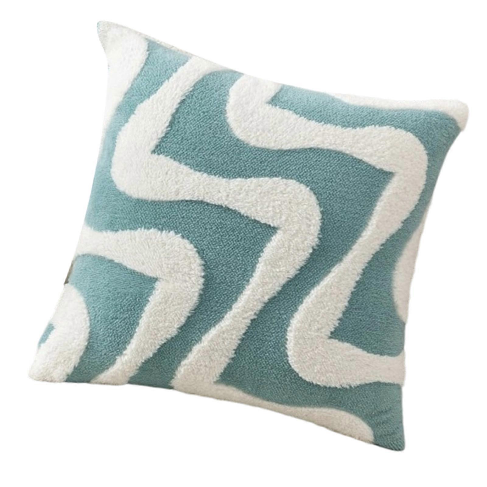 Velvets Pillow Protectors Wrinkles Proof Fabric Comfortable Quick Drying Technology  Sky Blue