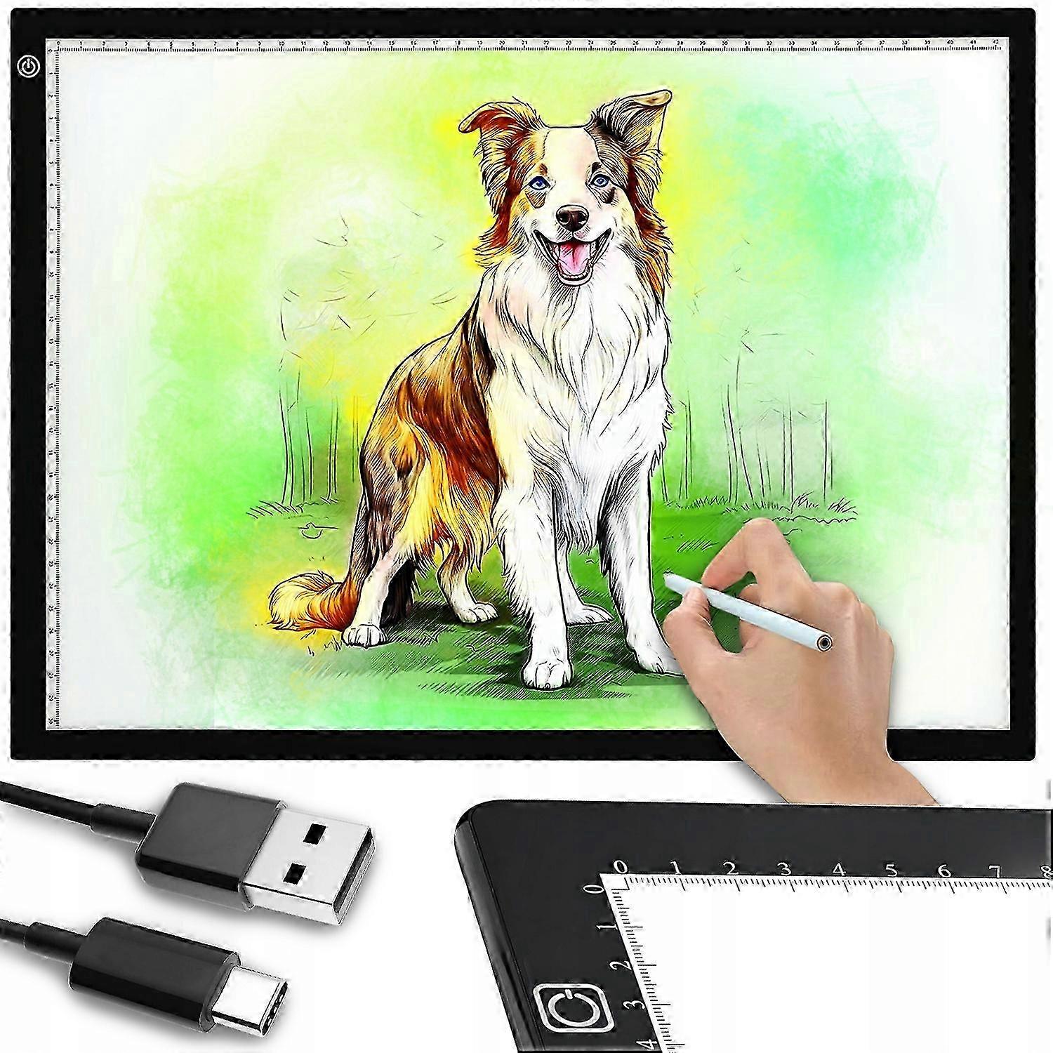 Grafiikkatabletti Renew Force -piirustuspöytä piirustuksen luonnosteluun Suuri A3