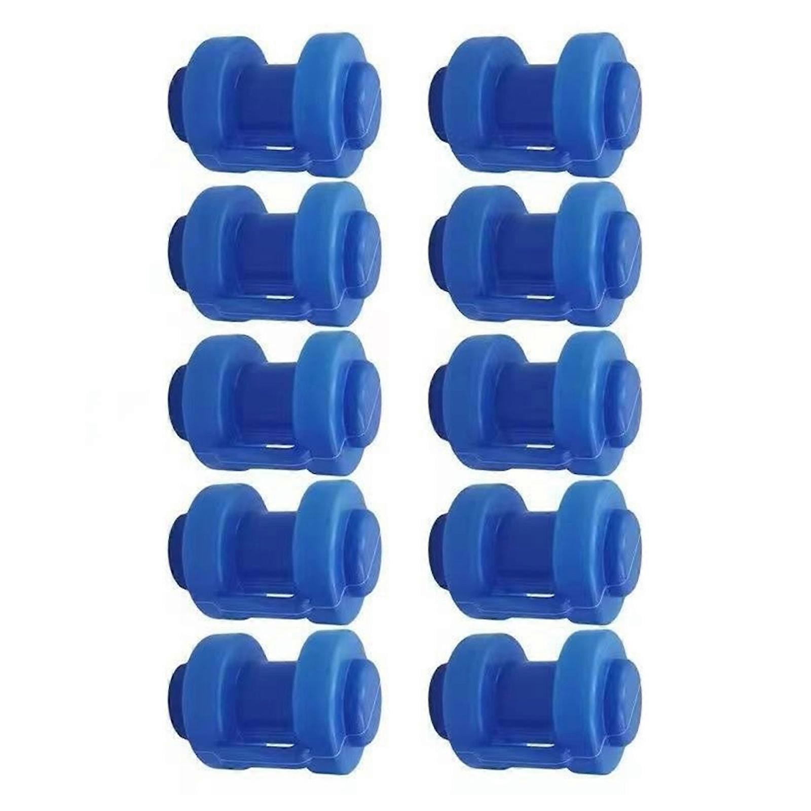 Professional Trampolines Rod Cover Enclosures Caps Net Enclosurerod Replacement Replace Poles Part  Blue