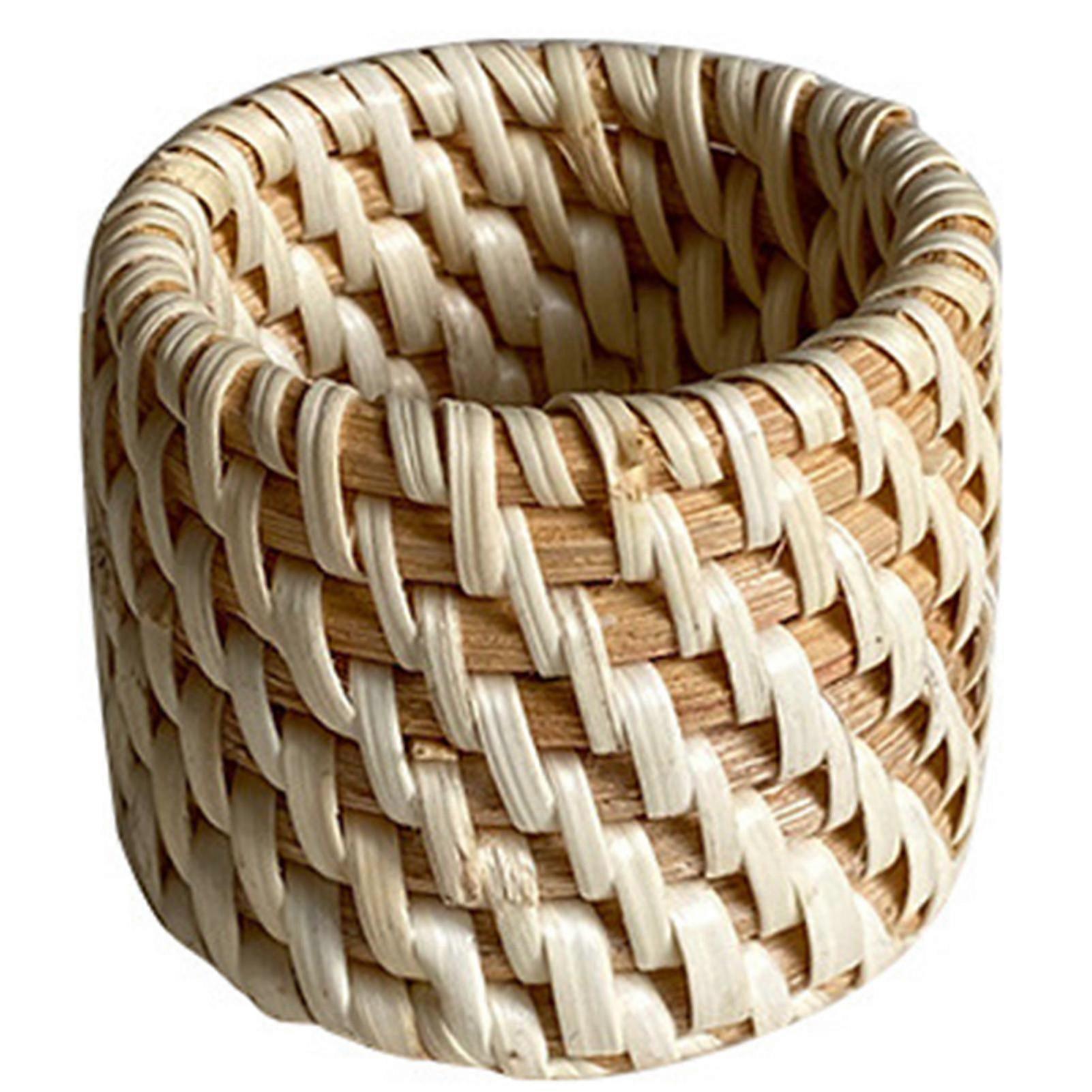 Natural Napkin Rings Fall Rustic Napkins Rings for Dinning Table