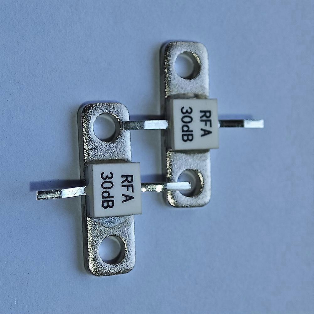 30dB 60W DC- 2GHz RF Attenuator Resistor RF Flange Resistor High Power RF Terminal Attenuator Microwave Power Attenuator