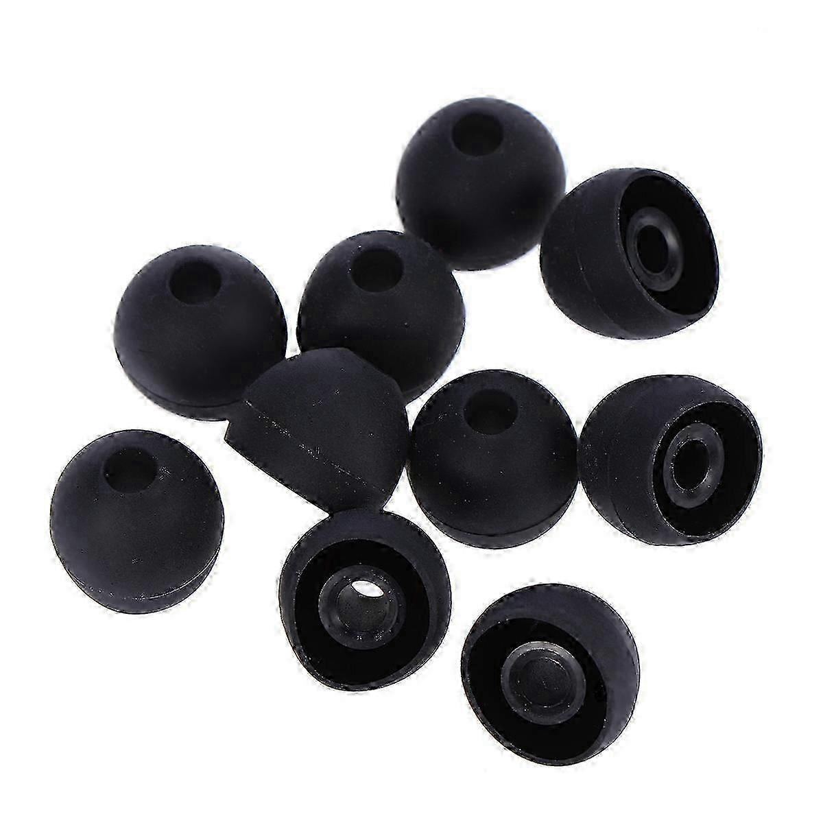 10 Pcs Ergonomic Silicone Tips for Noise Cancelling Earbuds