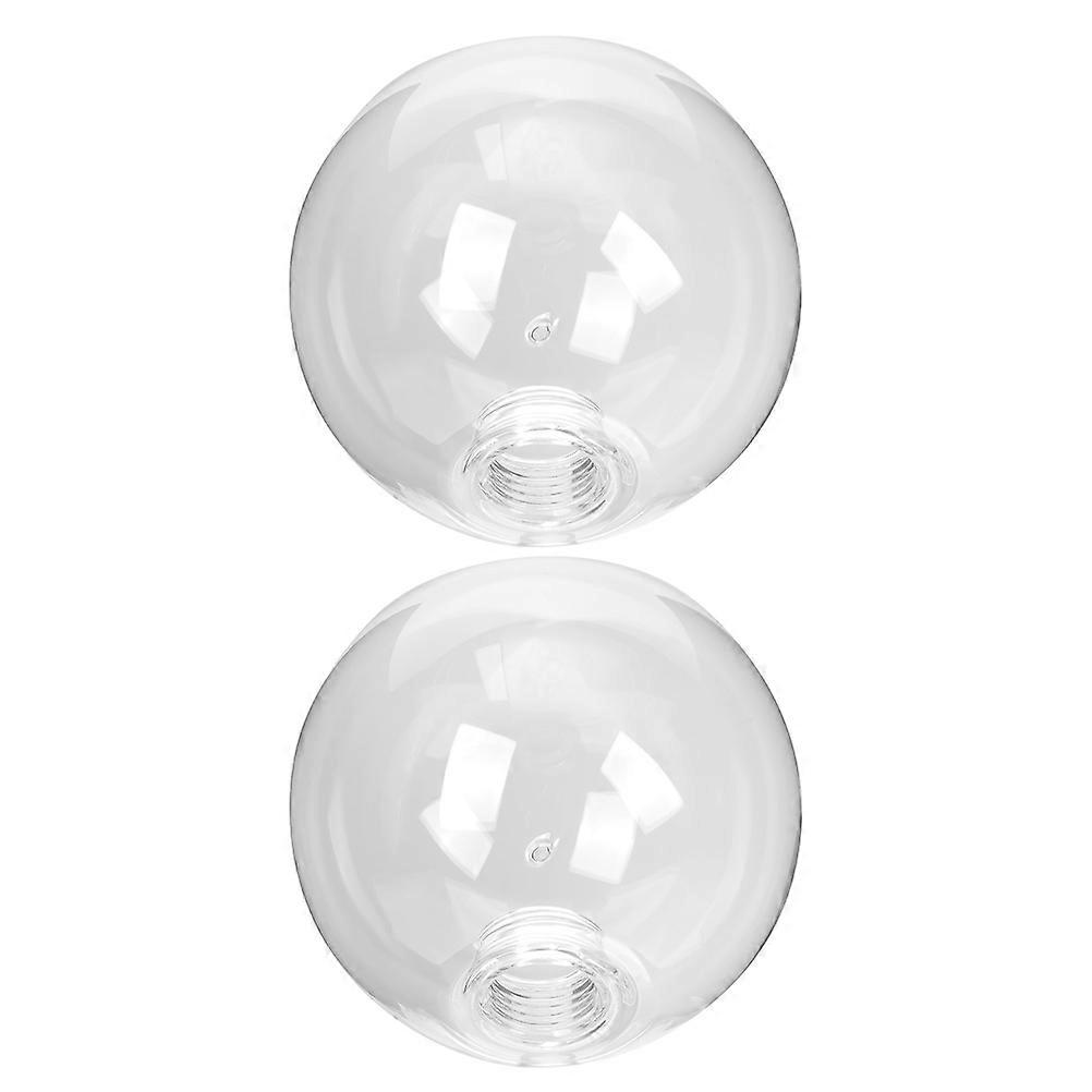 Glass Lamp Shade for Pendant Lamp Replacement 10Pcs Transparent Globe Covers