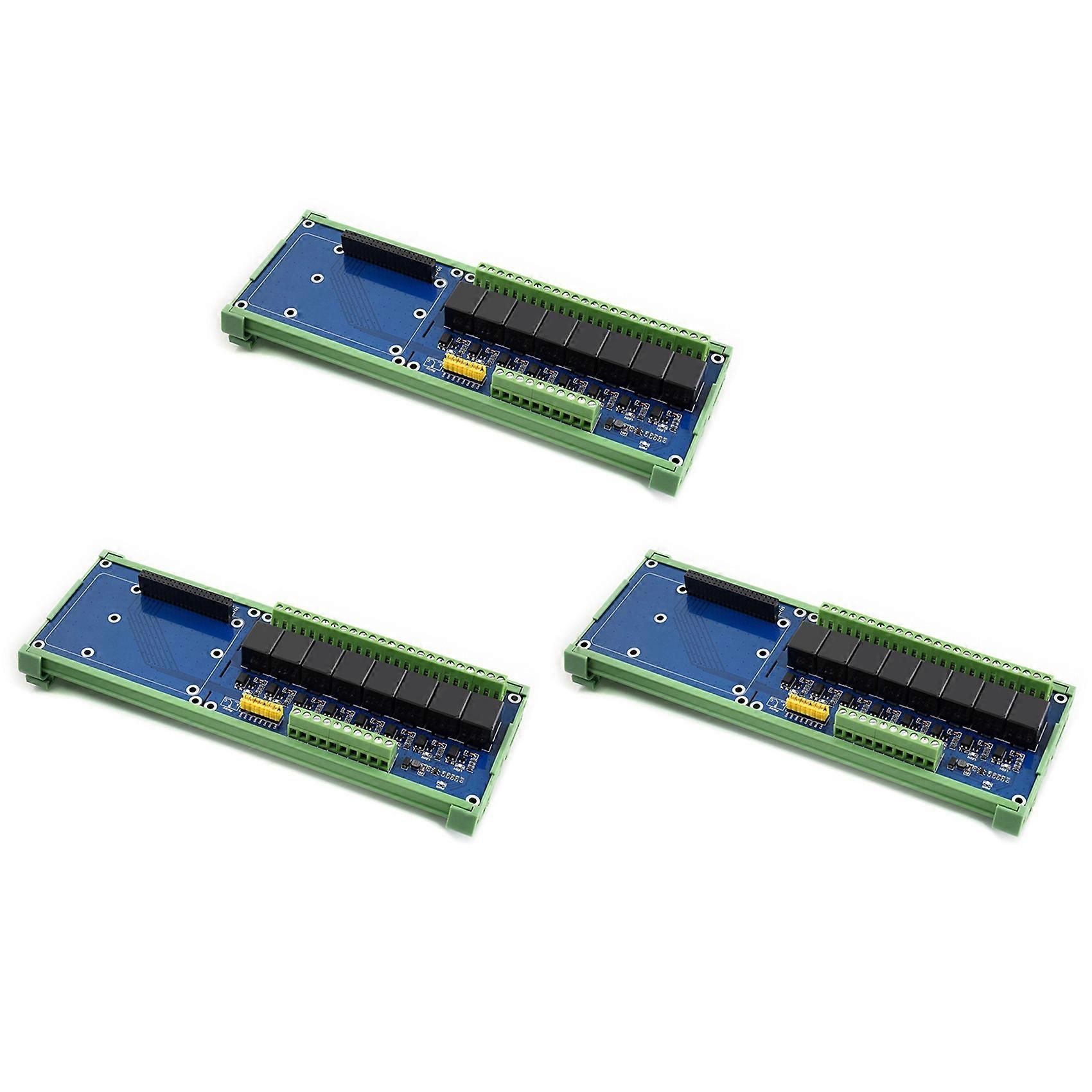 2X 5V 8-Channel Relay Expansion Board Module HAT Shield Kit for RasPi RPI RPI4 RPI3B Raspberry Pi Zero 2 W 3A 3B Plus 3