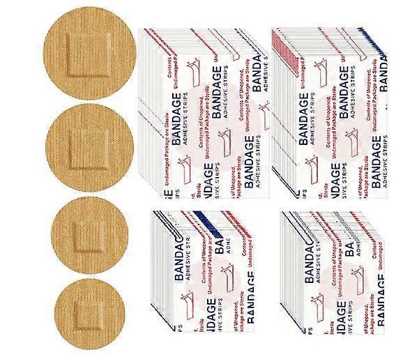 80PCS Round Bandages Breathable Elastic Cloth Flexible Fingertip Joints Small Circle Thumb Wrap Portable Outdoor