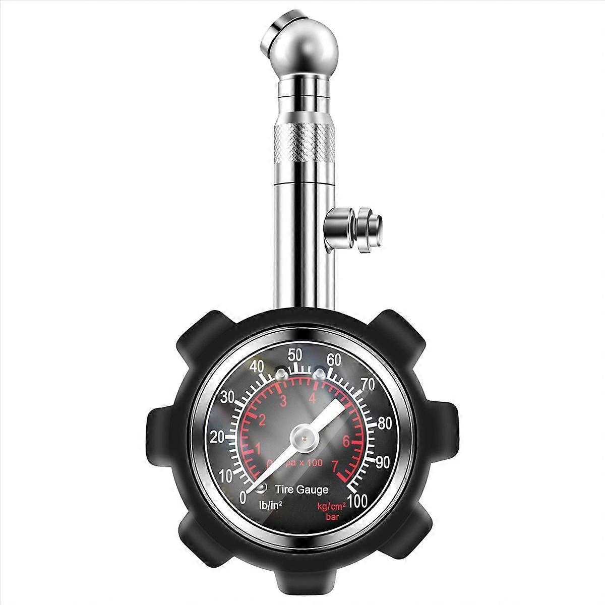 Car 100Psi Multi-Function Tire Pressure Gauge Tire