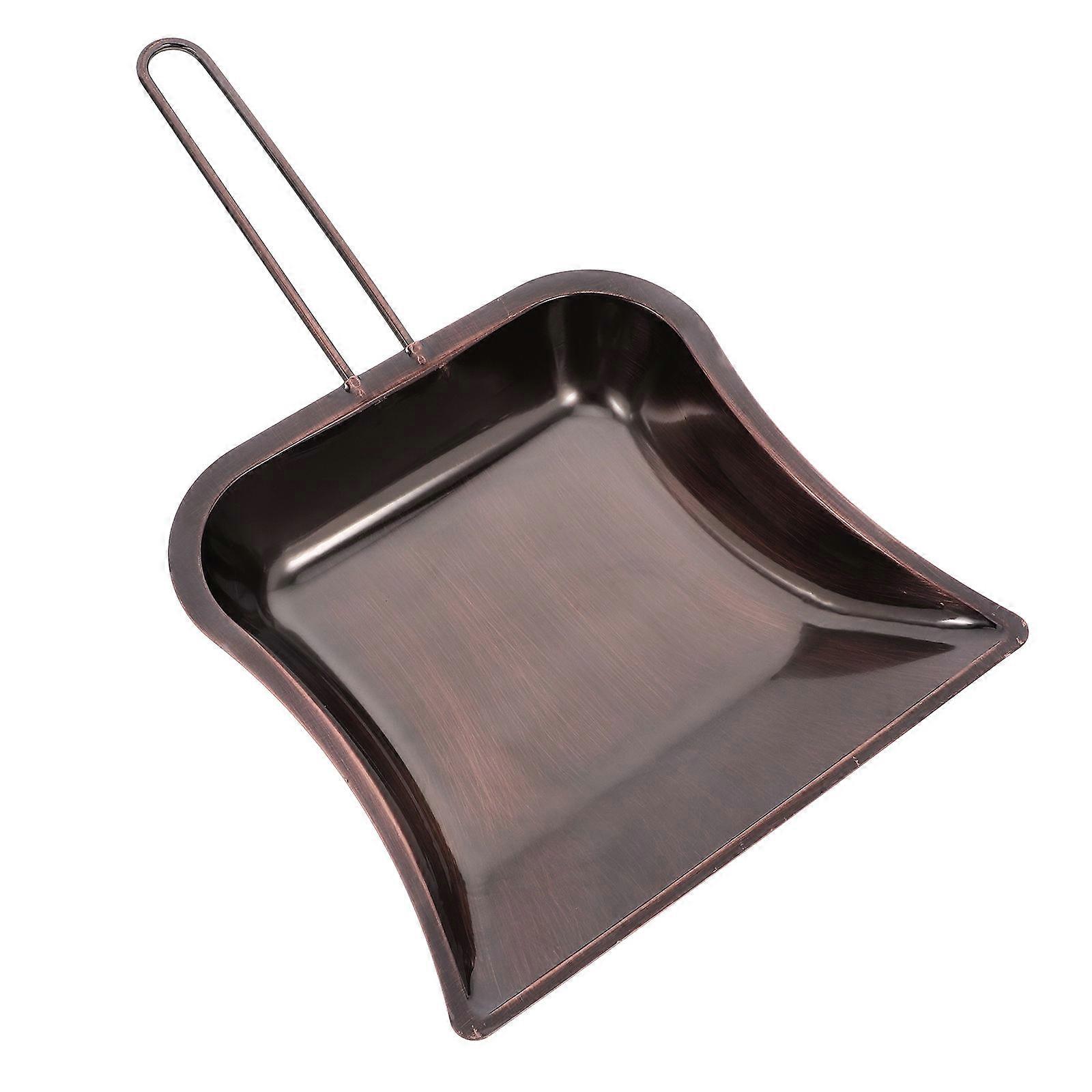 Stainless Steel Dustpan Mini Long Handle for Table Heavy Duty