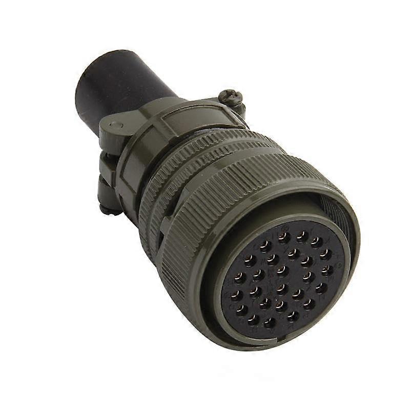 MILSpec Circular Connector MS3106 2812S Military Aviation Plug with Rugged Metal Shell