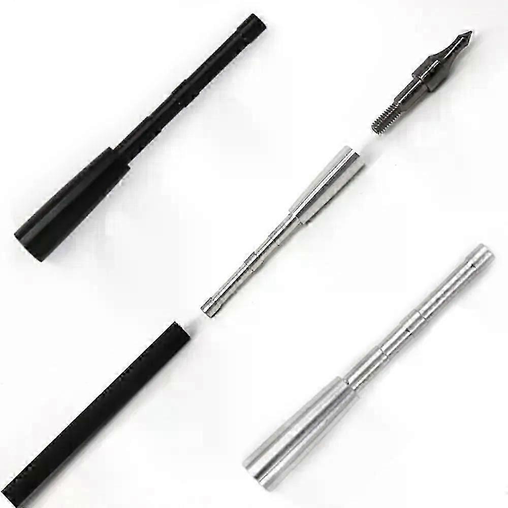 6/12Pcs Archery Aluminium Insert Connect Arrowhead For ID 42mms Arrow Shaft Arrow Insert DIY Shooting Accessory