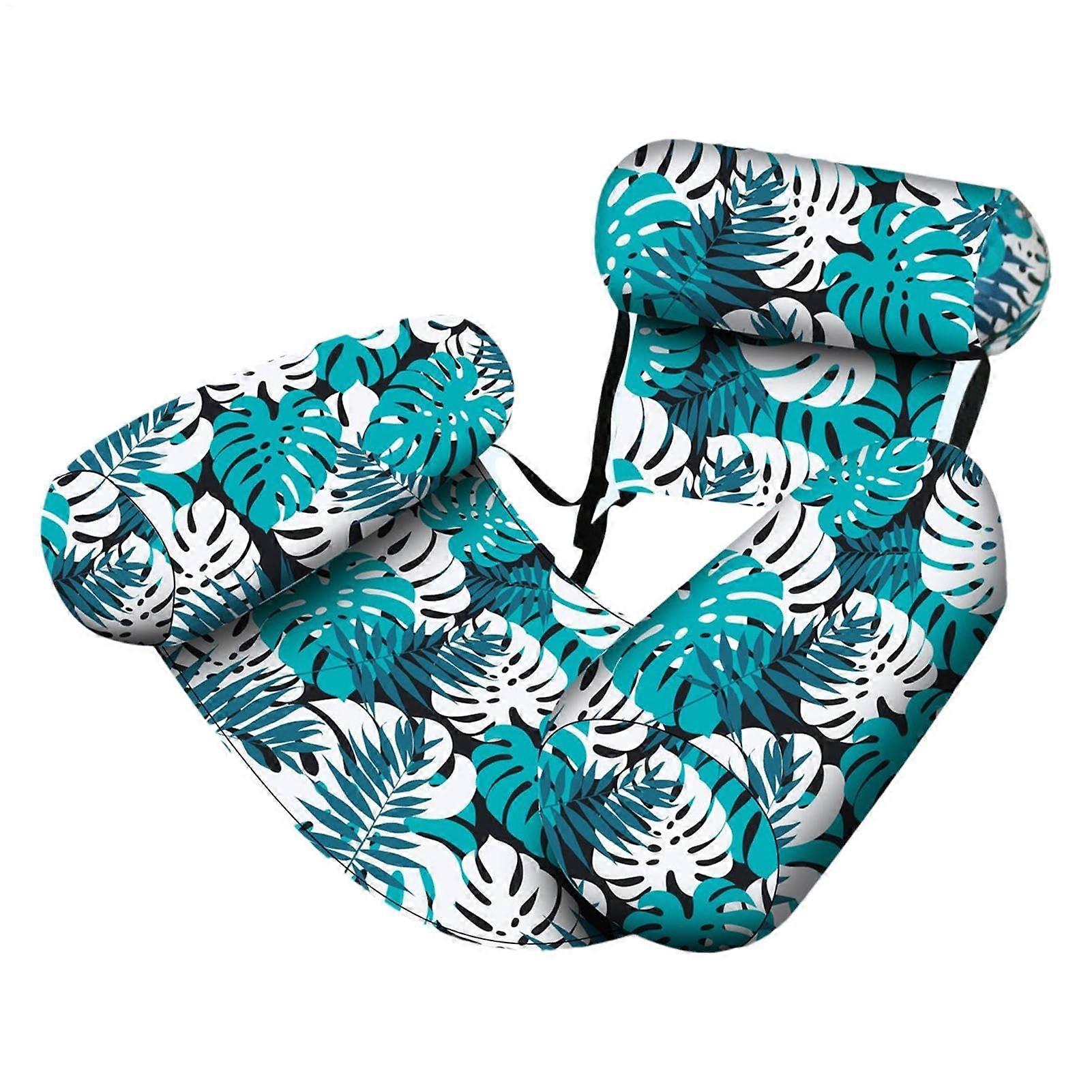 Pool Float Inflatable Lounger for Adults with Mesh Seat, 250lbs Capacity, Beach and Pool Use