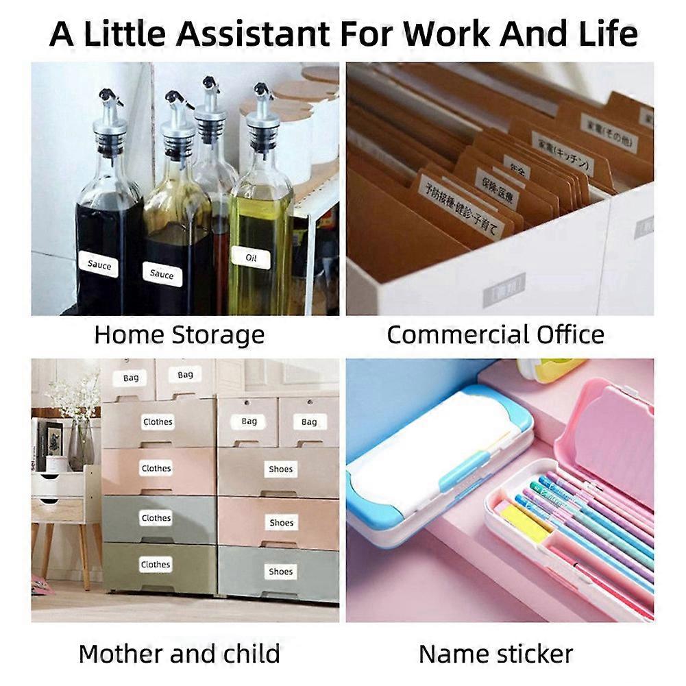 Mini Label Printer Thermal Portable Printer Inkless Sticker Paper Wireless Portable Printer