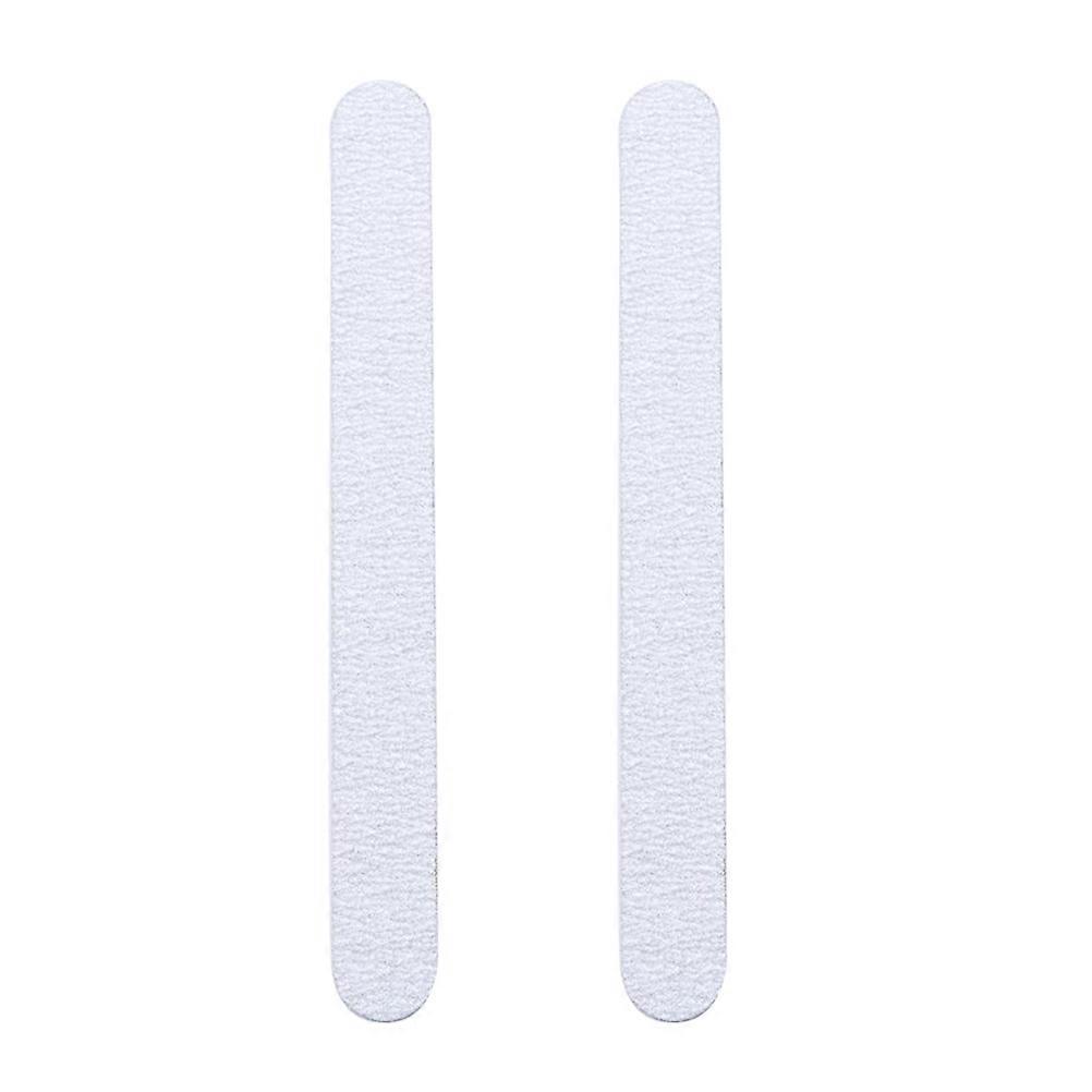 Grey White Sanding Block Nail File Buffer for Nail Polishing 2Pcs Set