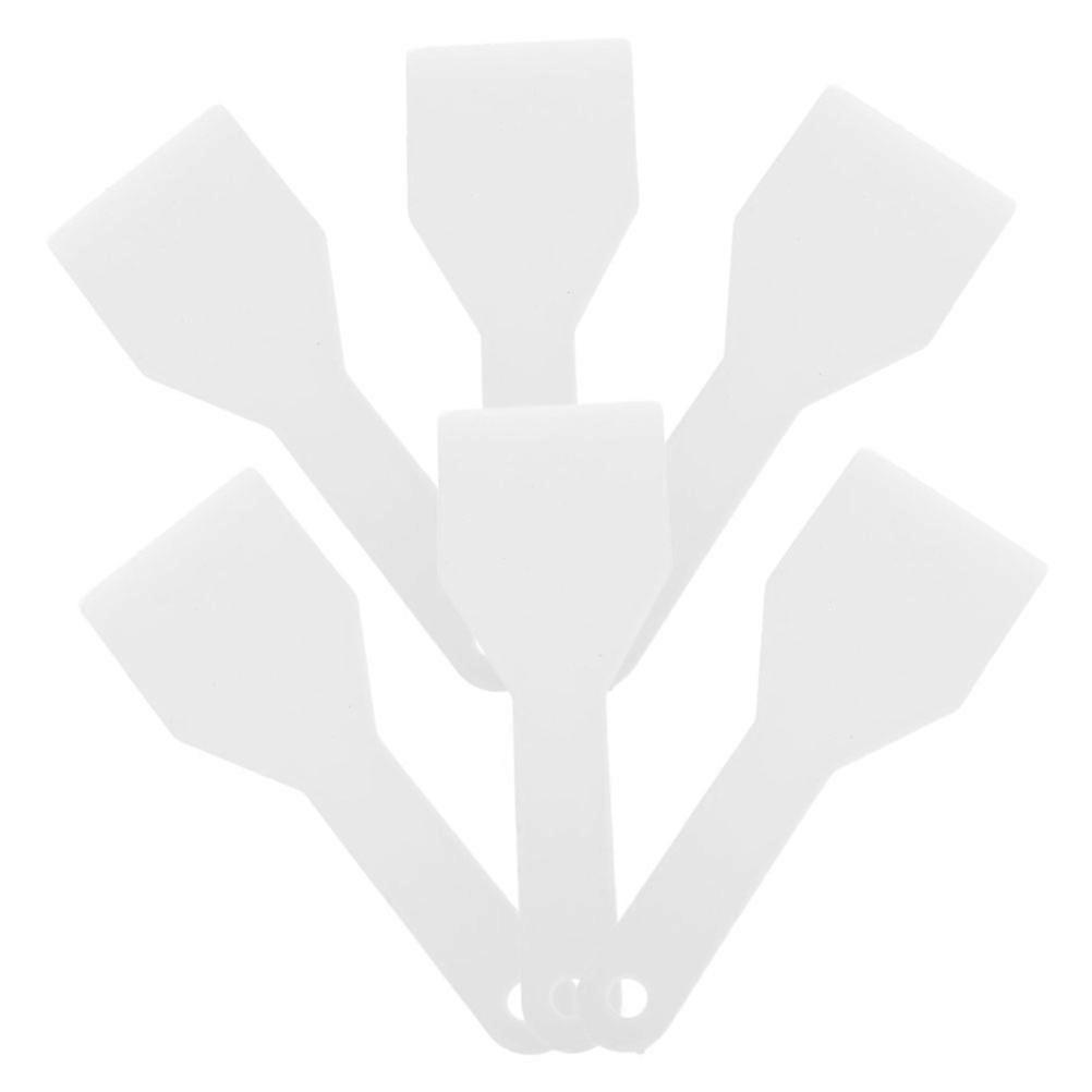 6pcs Ice for Freezer Defrosting Portable Snow Removal Tool with Smooth Edges White Plastic