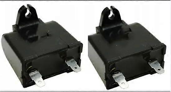 2 Pack 5304464438 Refrigerator Capacitor OEM Replacement Restores Compressor Performance for Electrolux