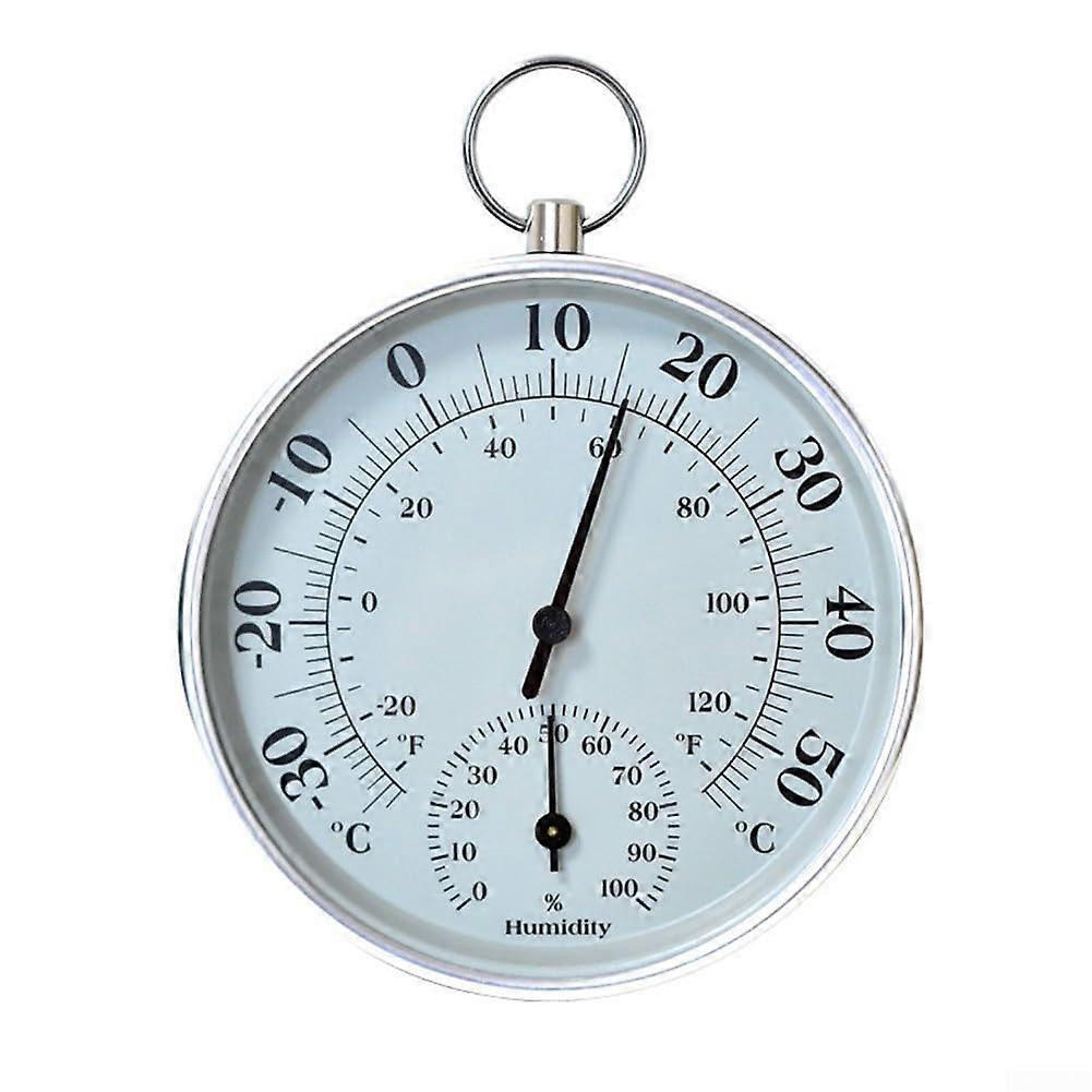 Waterproof Wall Mounted Thermometer Hygrometer with Accurate Sensor Readings for Indoor Outdoor Use