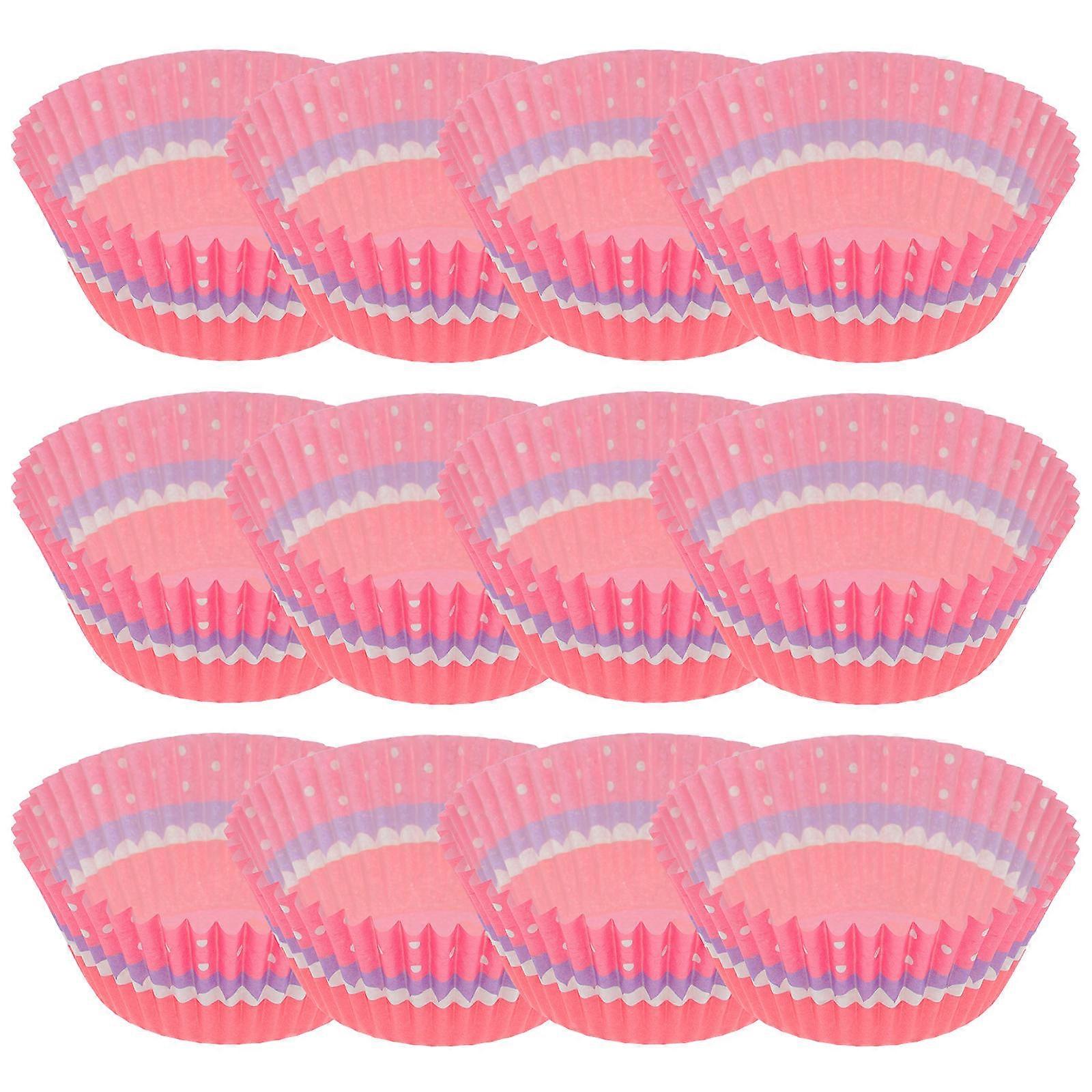 Cupcake Muffin Liners for Baking 200Pcs Assorted Color Paper Baking Cups