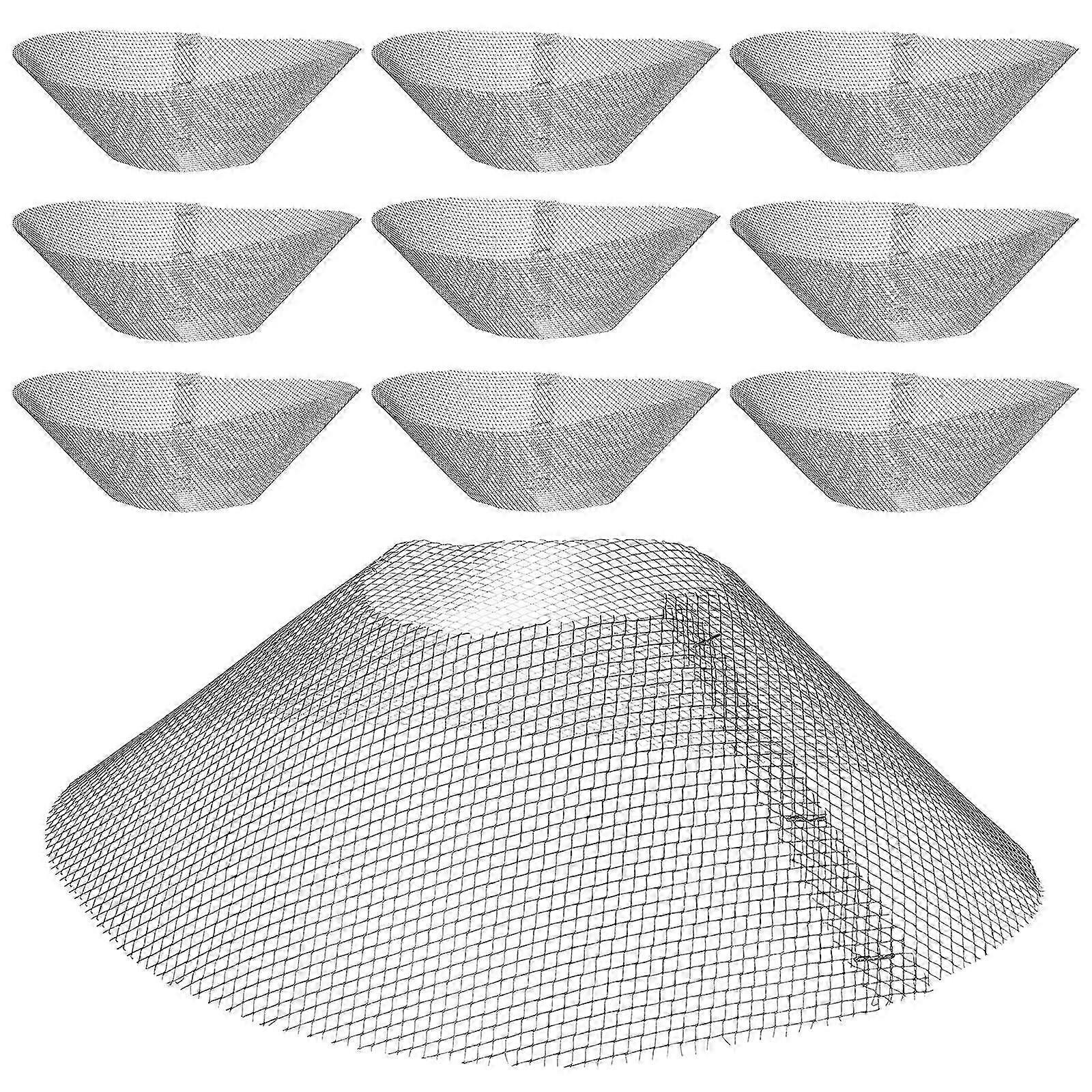 10pcs Range Hood Filter Net Household Kitchen Range Hood Filter Kitchen Supplies