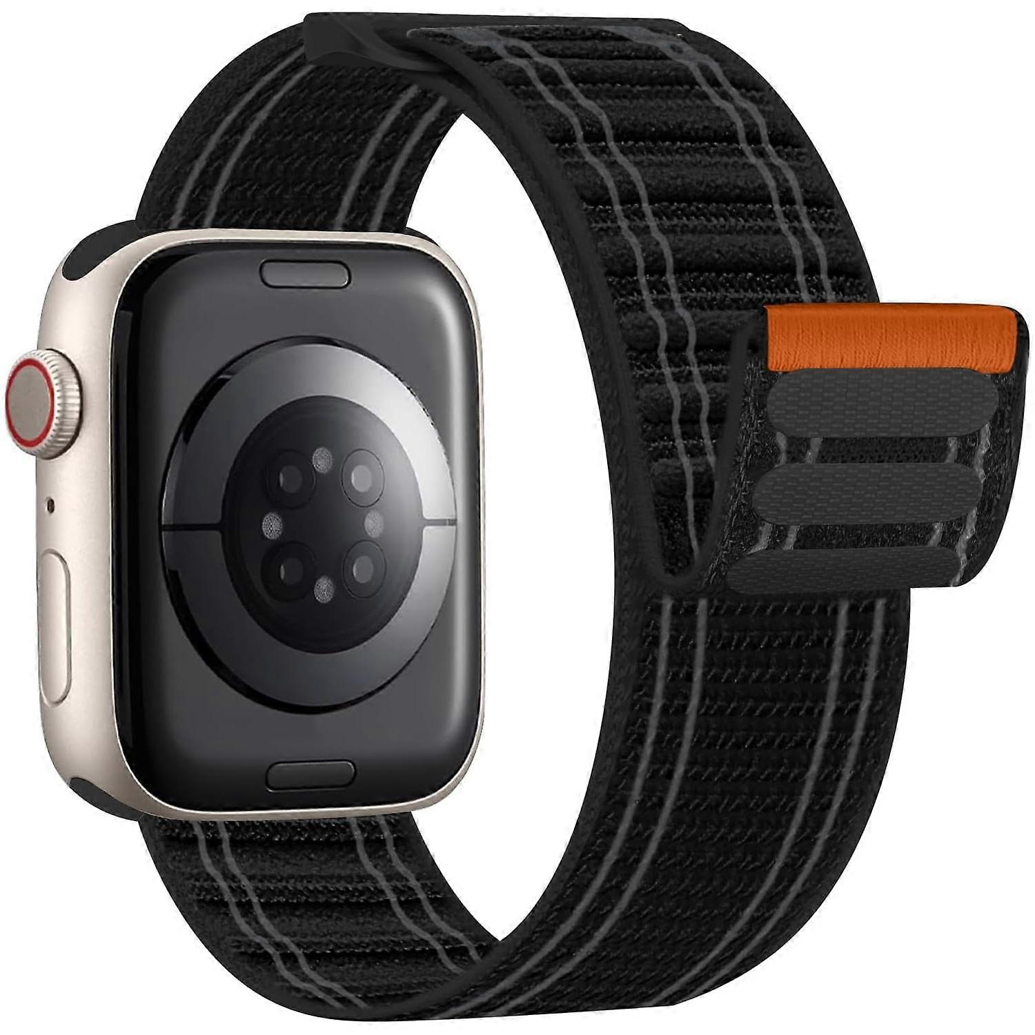 xDfind Nylon Loop Woven Hook and Loop Fastener Watch Band