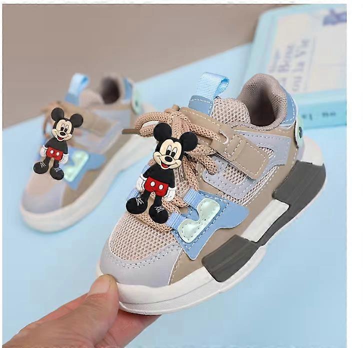Mickey Mouse Kids Sneakers Boys Light Casual Shoes disney Girls Mesh Breathable Sneakers Fashion Toddler Shoes