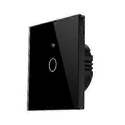 Smart WiFi Light Switch Touch Panel EU Standard 1/2/3/4 Gang Voice Control Timer