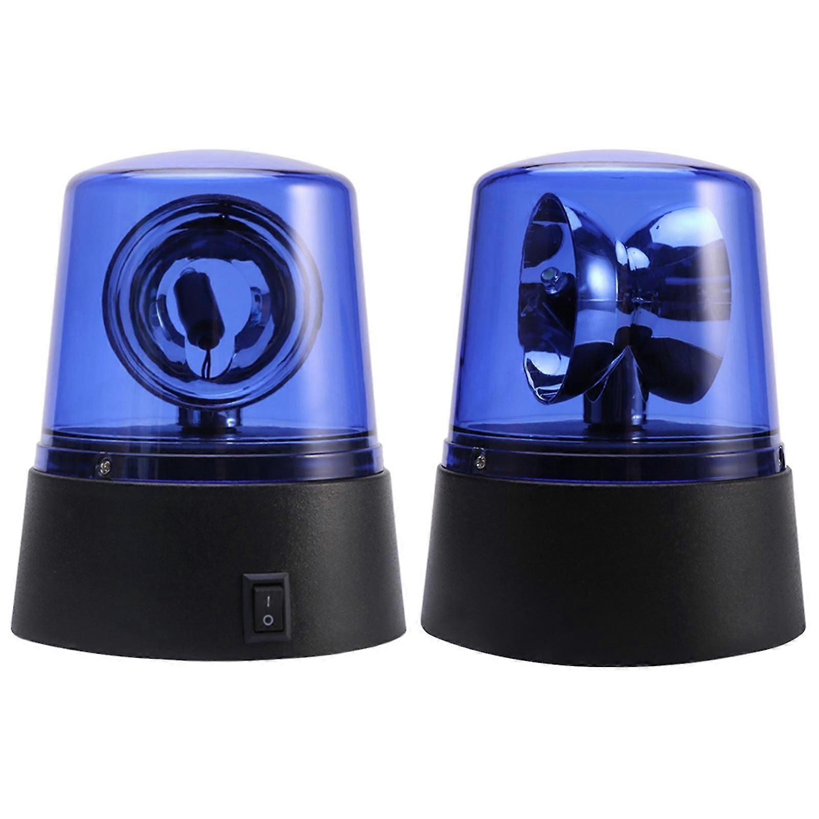 3inch Strobe Light Battery Powered 360 Degree Rotating Beacon Stage Effect Lamp -LL