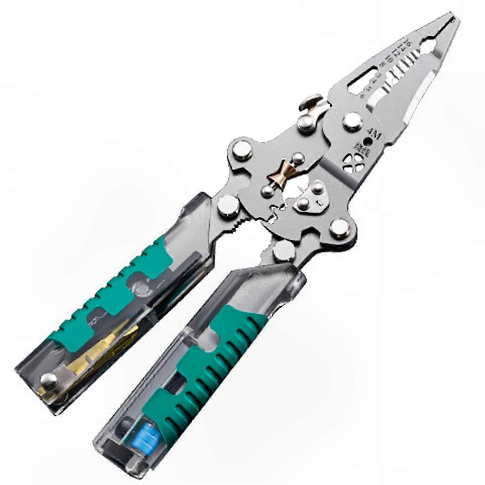 Multi-Function Electrician Tool with Wire Stripper and Voltage Tester for Appliance Repair and Workshop Tasks