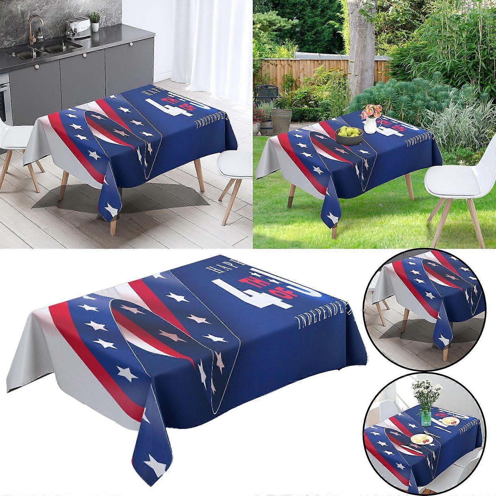 Home Decor Independence Day Table Cloth Coffee Table Table Cloth Holiday
