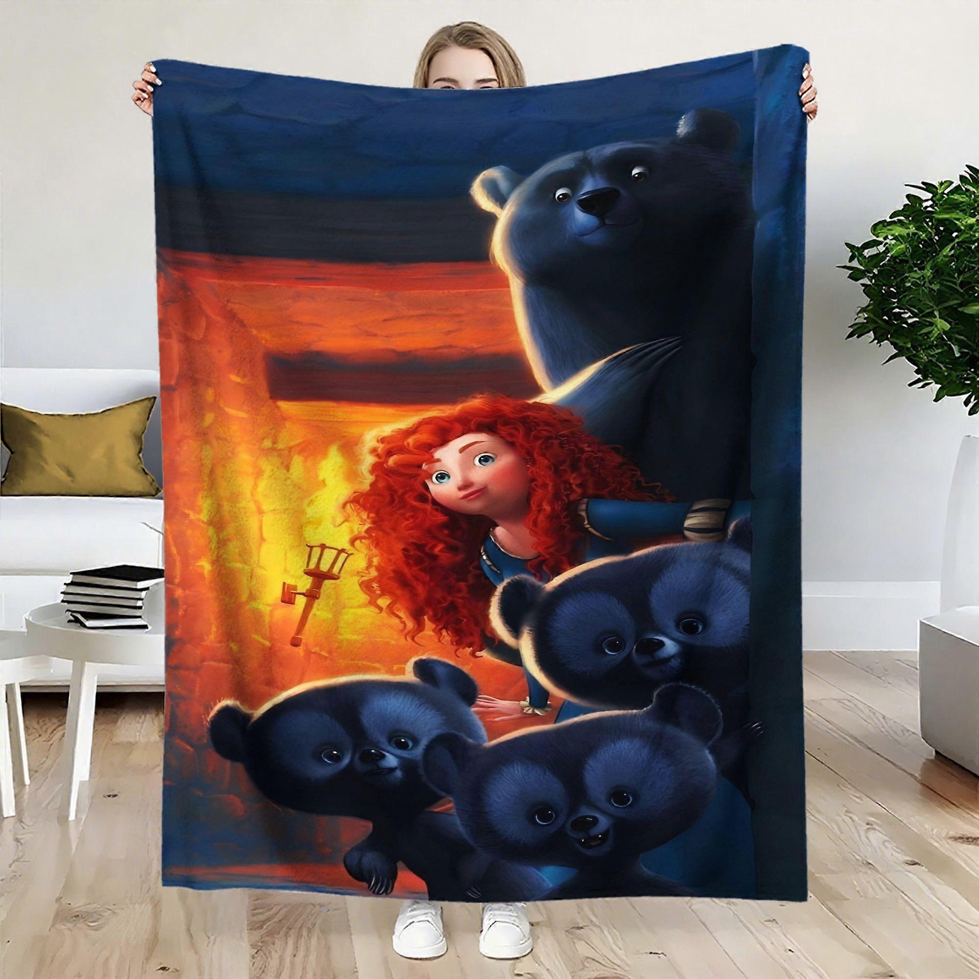 Brave Luxury Flannel Blanket  Soft Lightweight & Bedspread Suitable for Bed Sofa