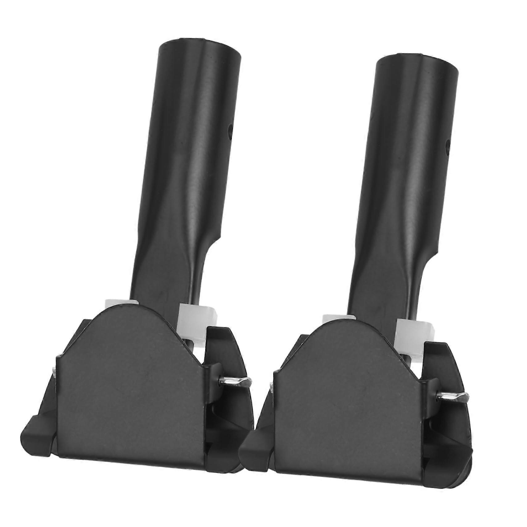 2pcs Metal Mop Handle Replacement Clip with Durable Clamp Design for Universal Broom Pole Compatibility
