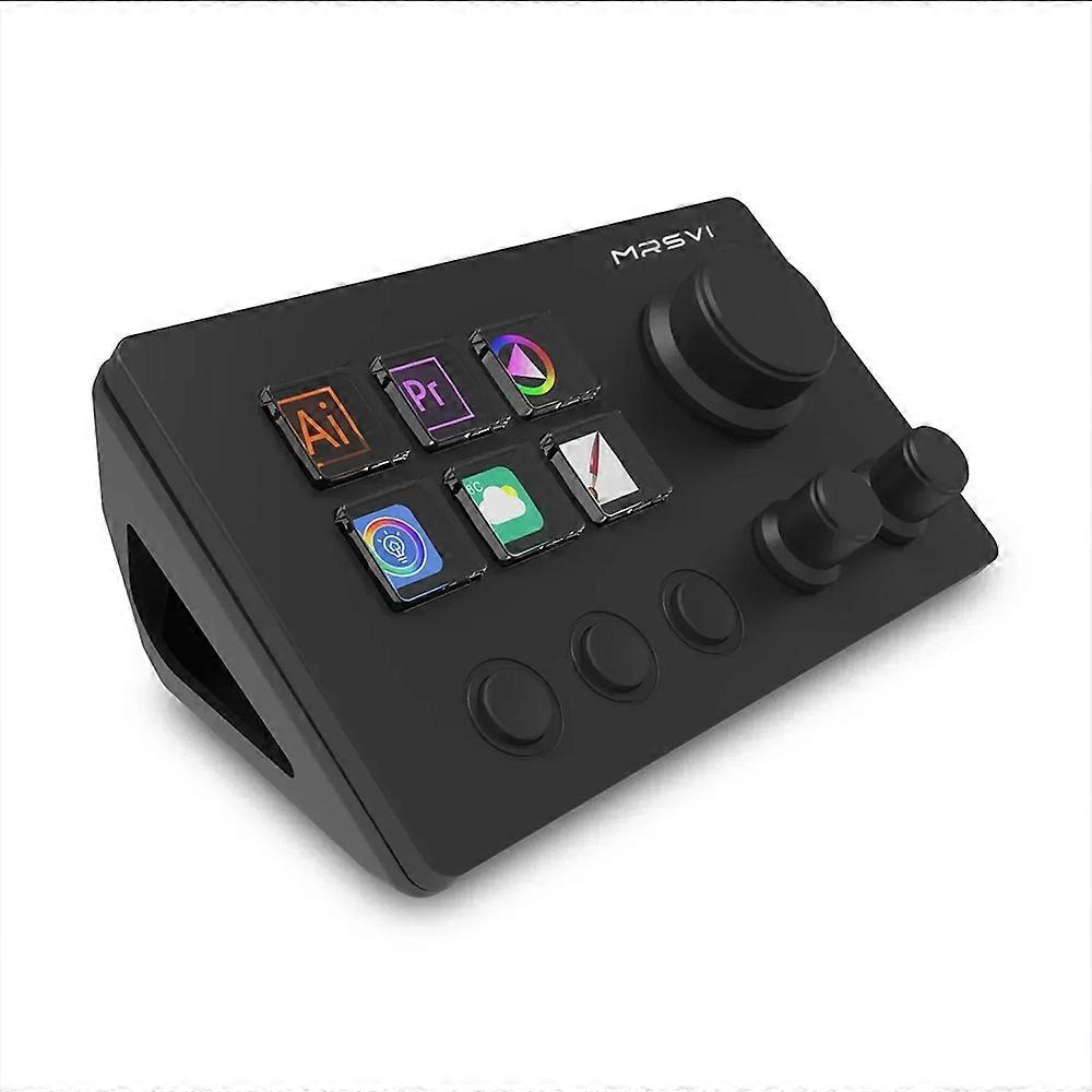 MRSVI N3 Stream Dock Programmable Macro Keyboard Multifunctional Console Panel Assistente Custom Button Mini Keyboard For PC
