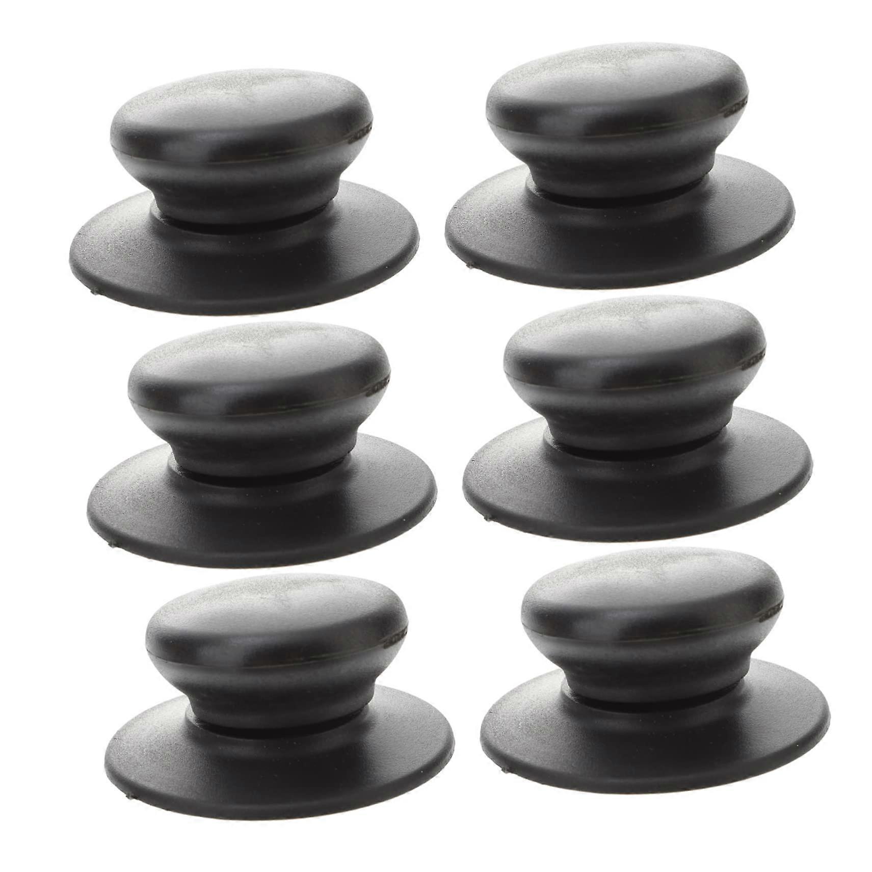6Pcs Pot Lid Replacement Knob Set, Heat Resistant Universal Handles for Kitchen Cookware Lids