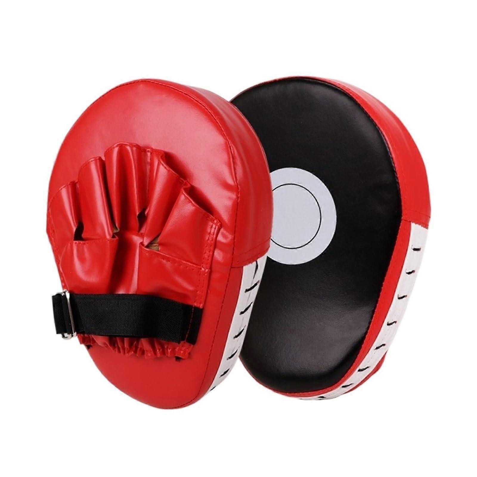 Boxing Pads 2PCS with Ergonomic Curved Design and MultiLayer Shock Absorption for Training