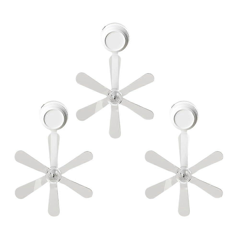 3PCS Adjustable Air Conditioner Deflector with Silent Shaft for Efficient Airflow Control, Transparent