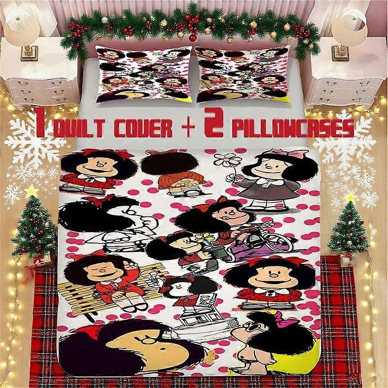 Lucy Collection Soft Printed Bedding Set Polyester Fabric Decorative & Warm