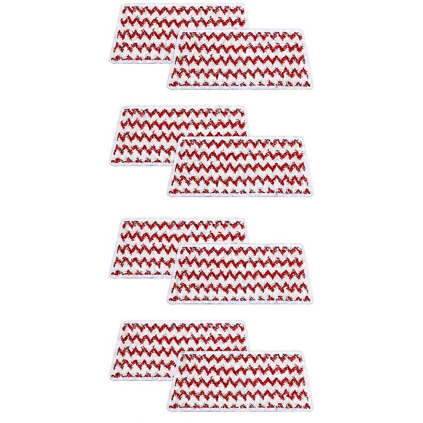 Microfiber Mop Pad Steam Mop Replacement Cloth Accessories for Vileda XX 8 PCS