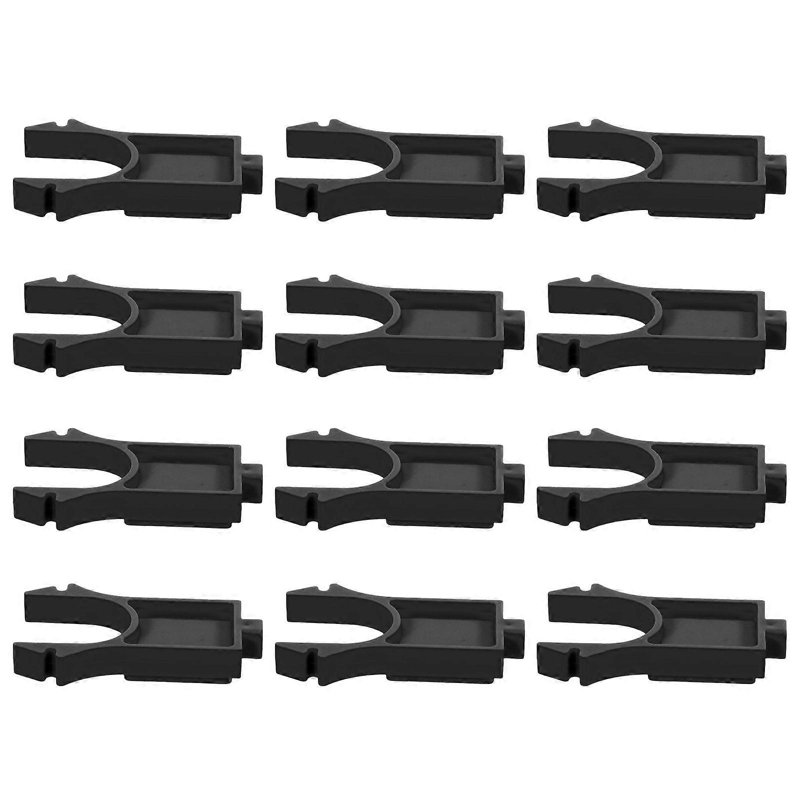 12pcs Stackable Cooling Rack: Tray Separator Clips - Space-Saving Drip and Airflow Stacking Supports for Baking - Rack for Kitchen & Holiday Parties