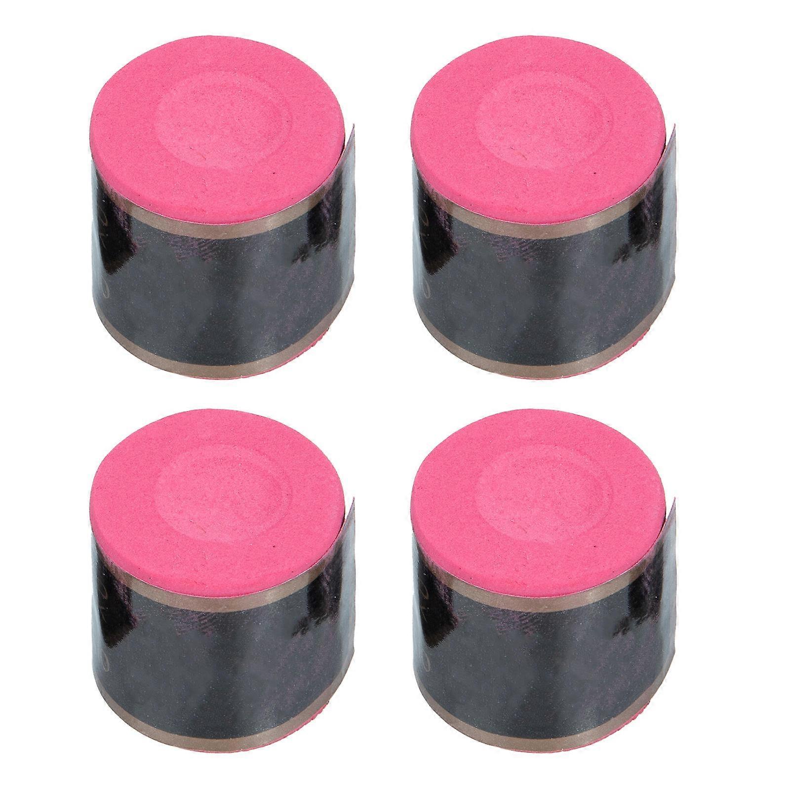 Cue Chalk Billiard Pool Chalk for Cue Use 4Pcs Rosy Billiard Chalks