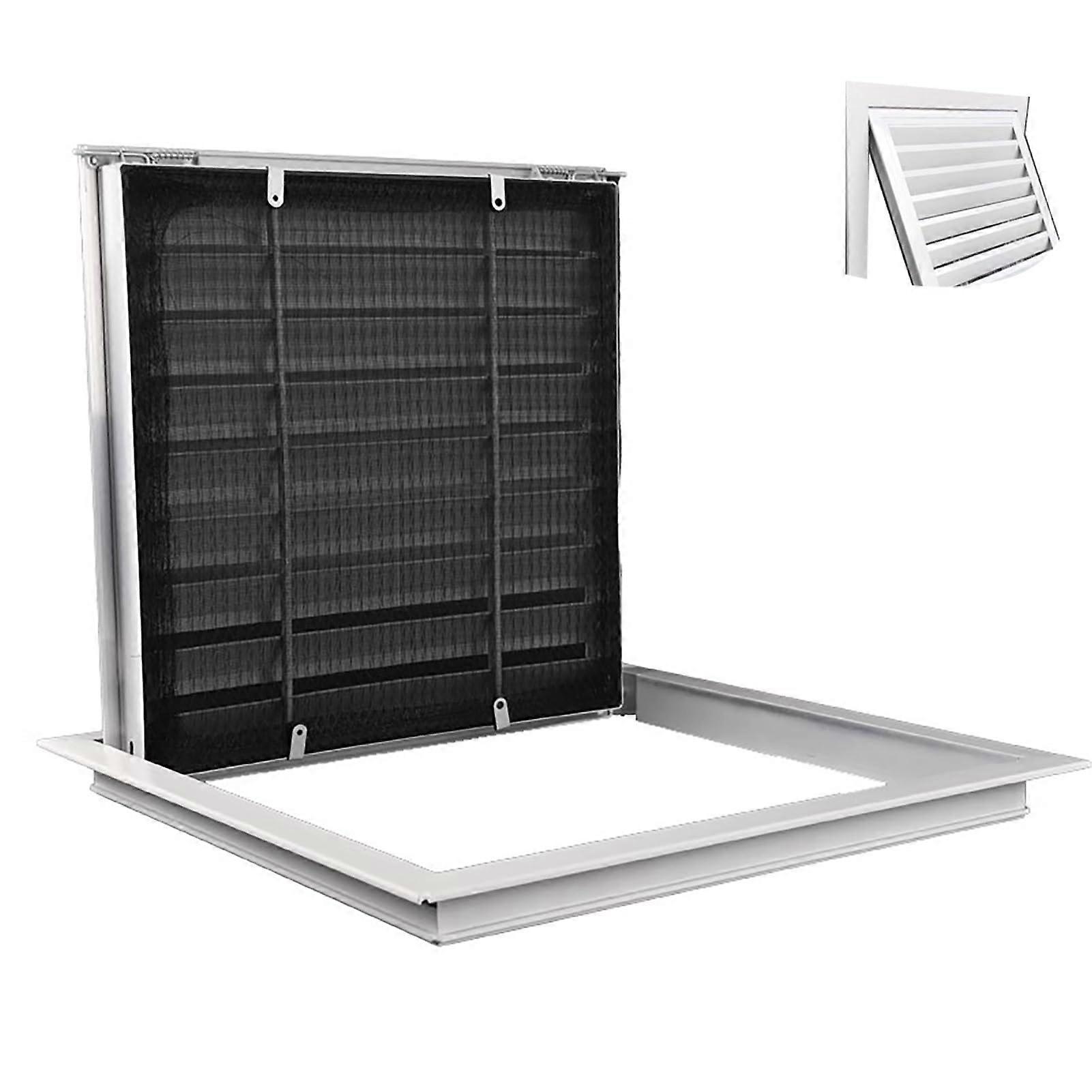 HVAC Access Panel 18x16 with Dustproof Vent Mesh for Drywall Ceiling or Wall Hatch 45x40cm
