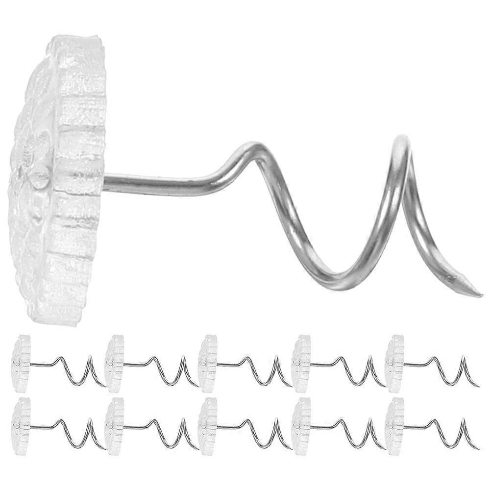 Decorative Sofa Tacks 1000 Pcs Fixing Spiral Tack For Curtains General Users Multi-color