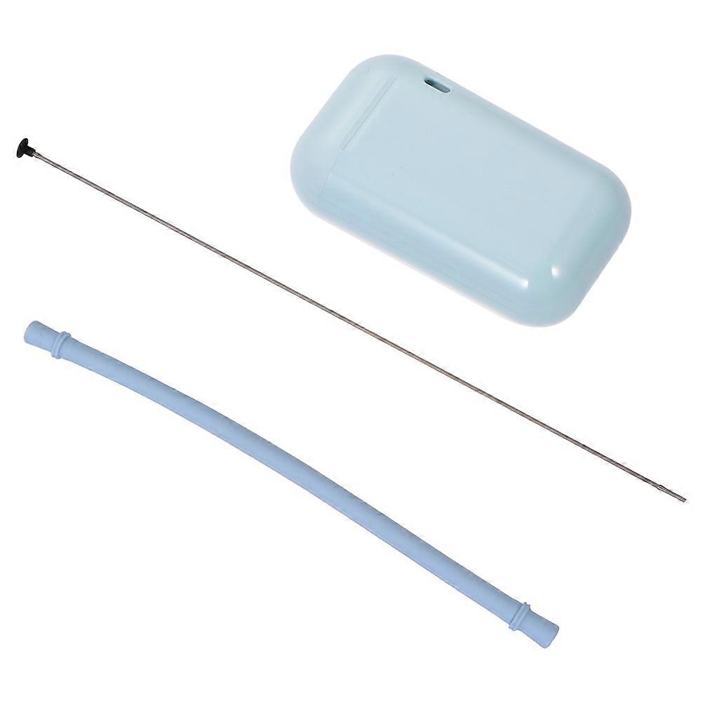 Reusable Straw Silicone Straws for Drinking 2Pcs Portable Foldable Straws