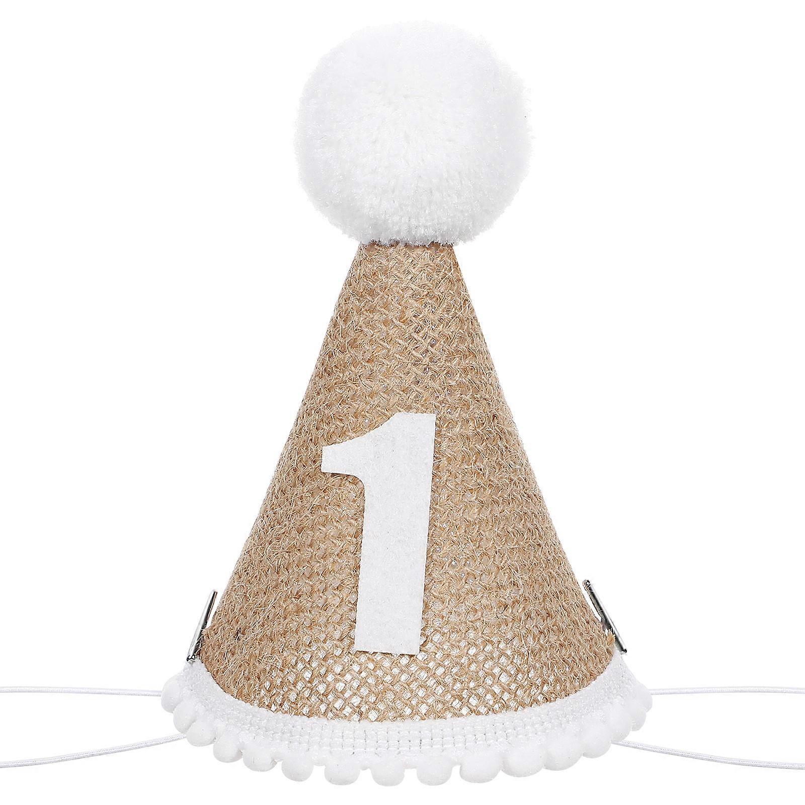Assorted Color Linen Birthday Hat for Use