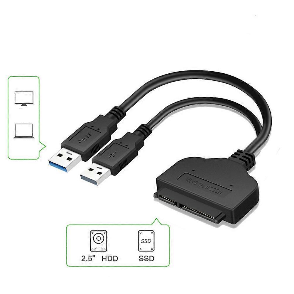 Cable 2 in 1 to USB 3.0 Converter Cable for Data Transfer