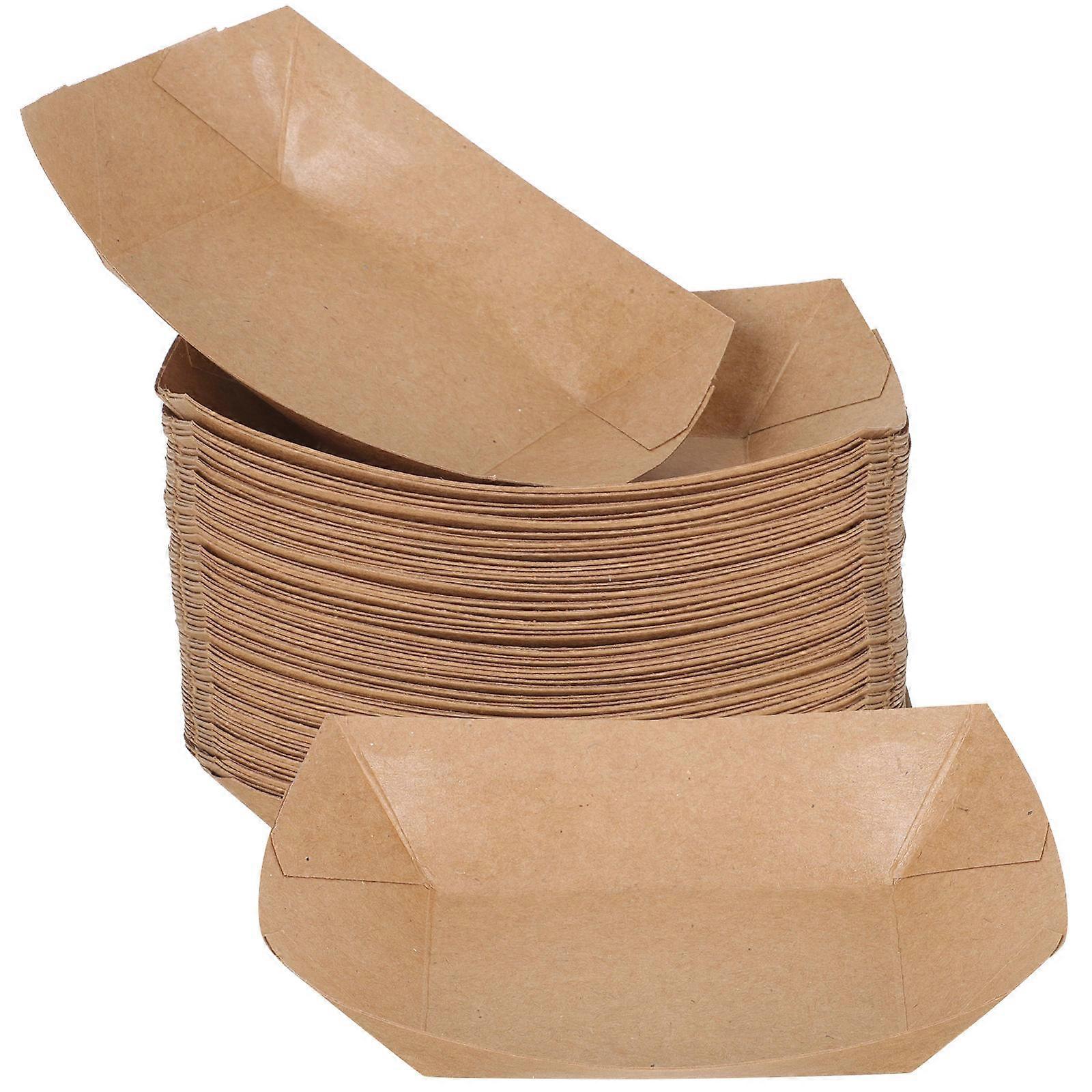 Takeout Boat Shape for Packing 250Pcs