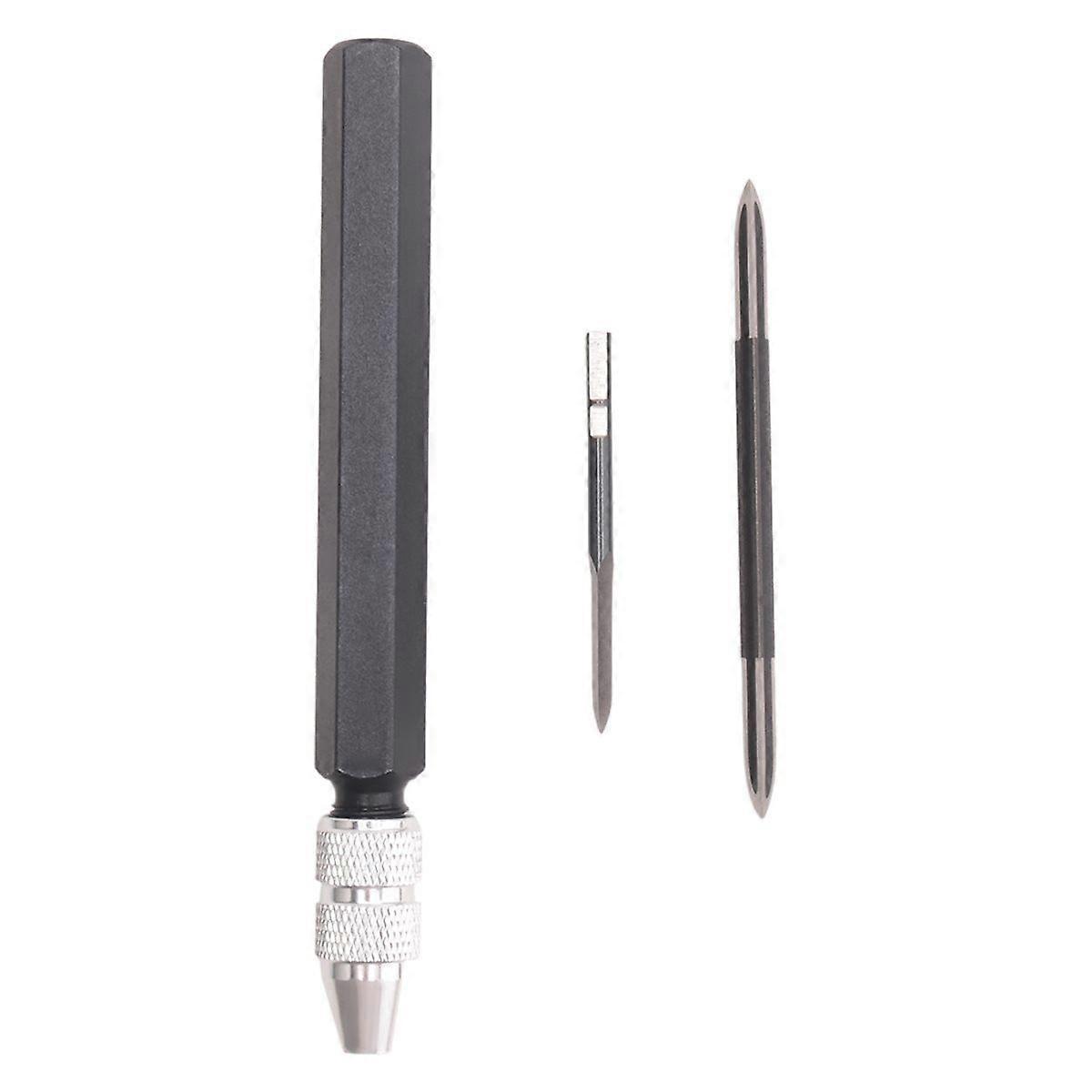 1Set SC1300+BD5010+ BT8001 Adjustable Triangular Burr Scrapers Deburring Trimming Tool Trimming Blade