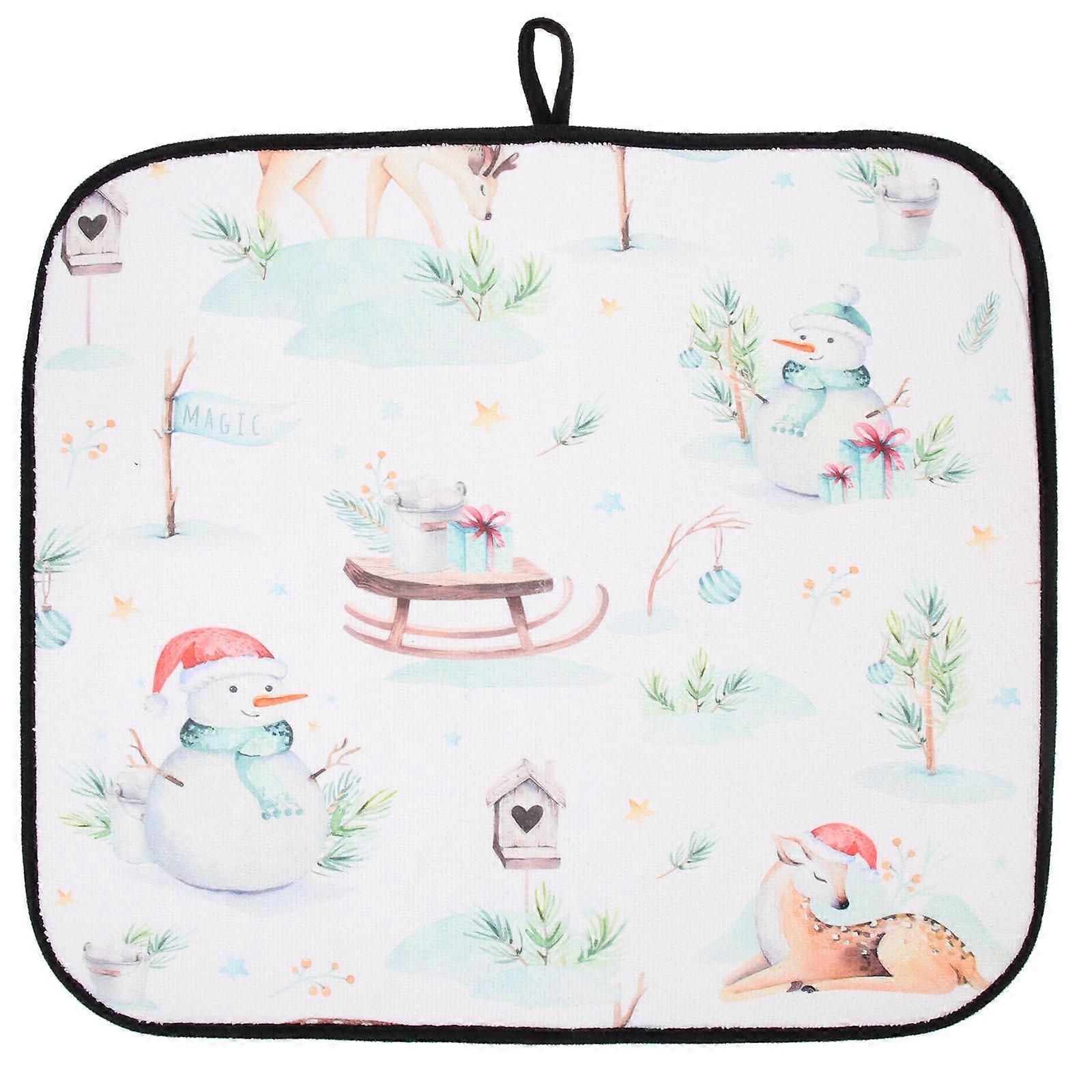 Waterproof Table Placemat for Dining Table Decor Practical Use